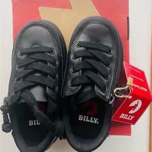 Billy Toddler Black Shoes